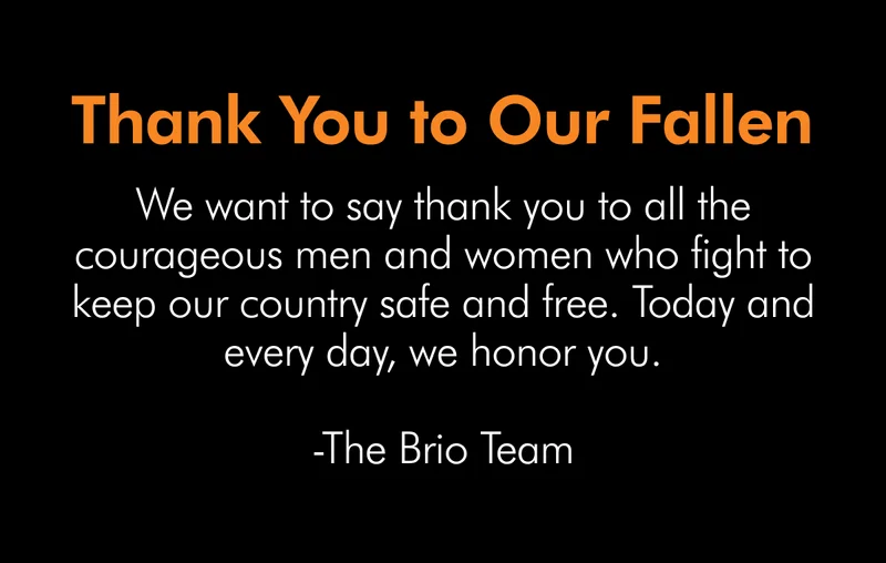 Thank You to Our Fallen