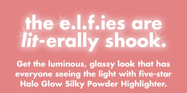 Halo Glow Silky Powder Highlighter.