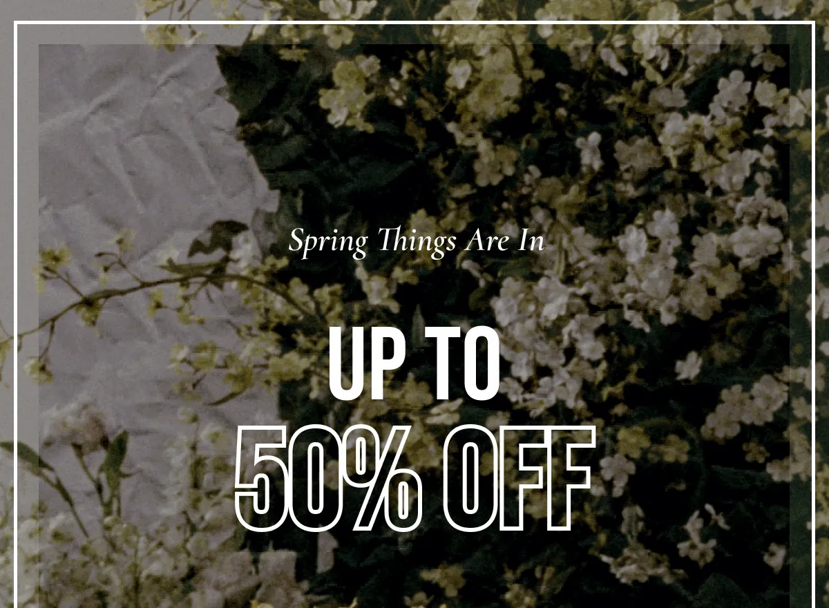Spring Things Are In