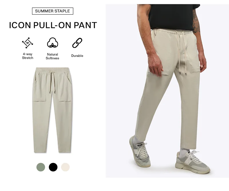 Best SellersIcon Pull-On Cropped Pant