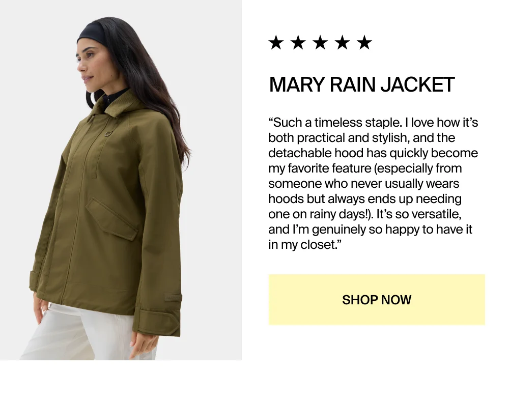 Shop the Mary Rain Jacket