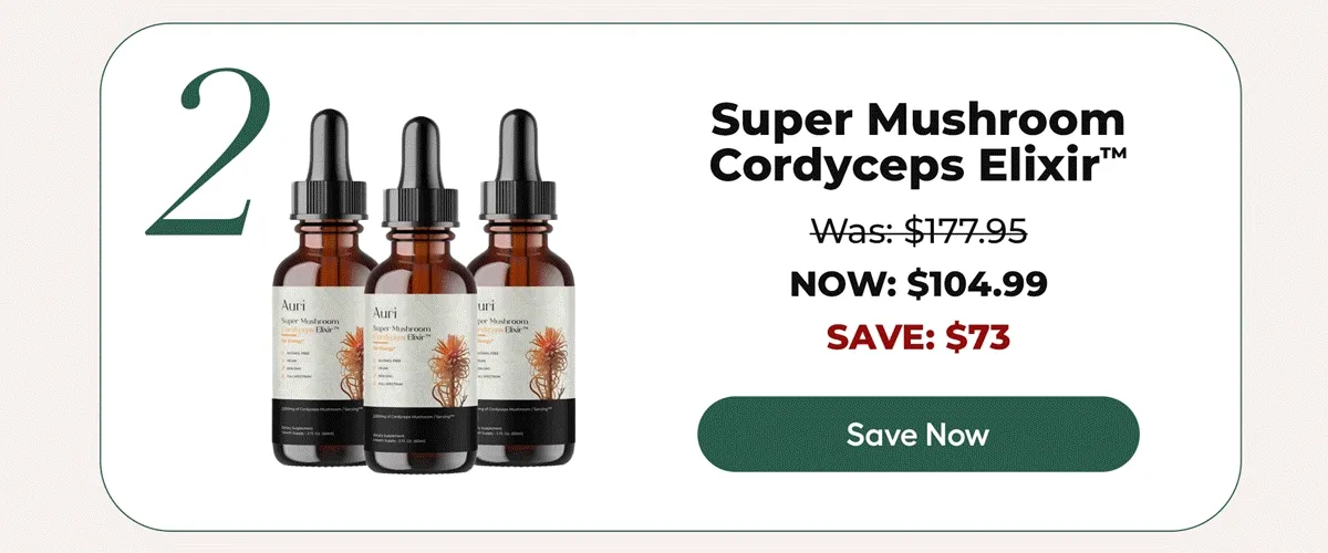 Super Mushroom Cordyseps Elixir