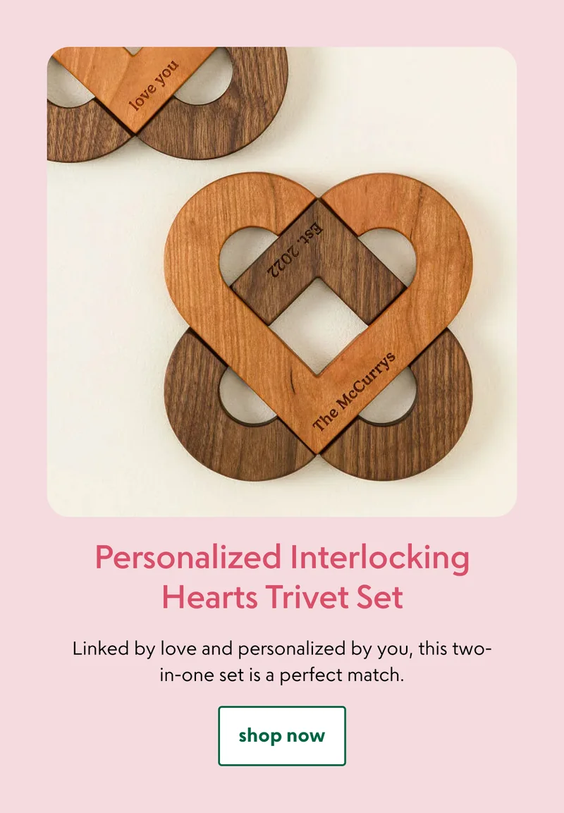 personalized-interlocking-hearts-trivet-set