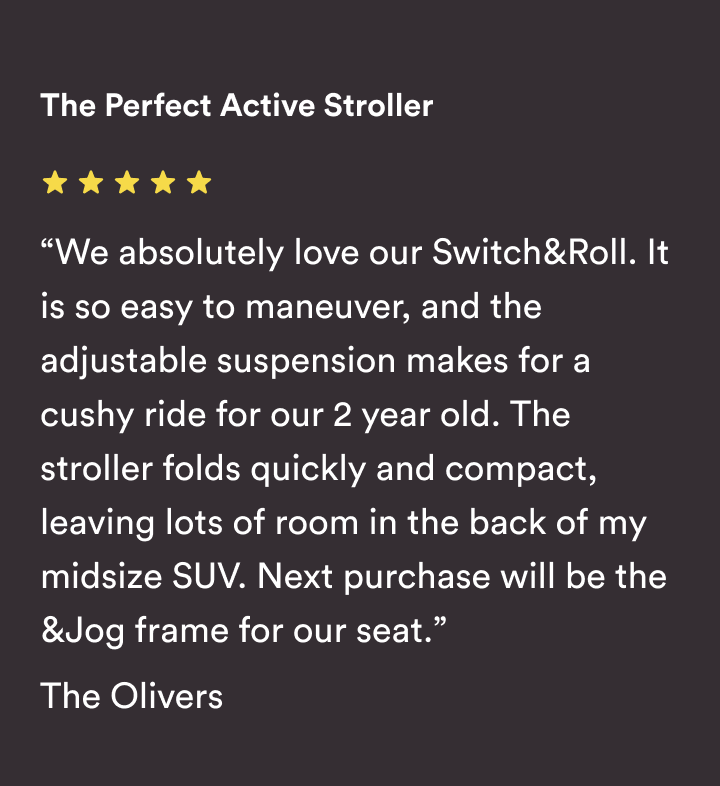 The Perfect Active Stroller