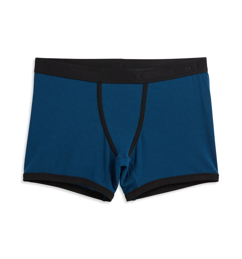 Image of 4.5" Trunks - TENCEL™ Modal Retro Blue