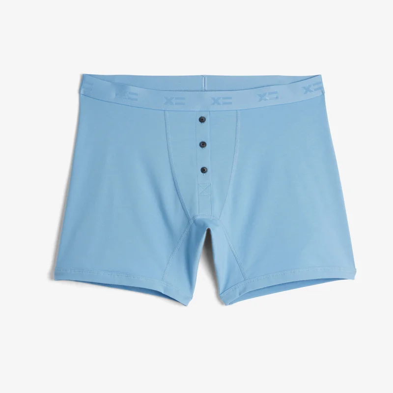 Image of 6" Fly Boxer Briefs - Blue Sky