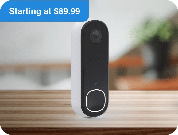 Arlo Video Doorbell 2K. Starting at $89.99.