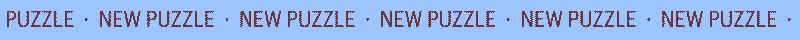 New Puzzle!