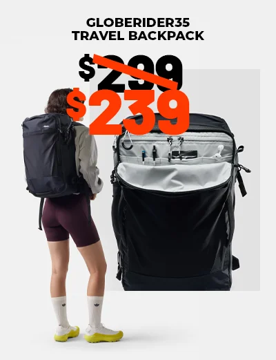 GlobeRider35 Travel Backpack: $239