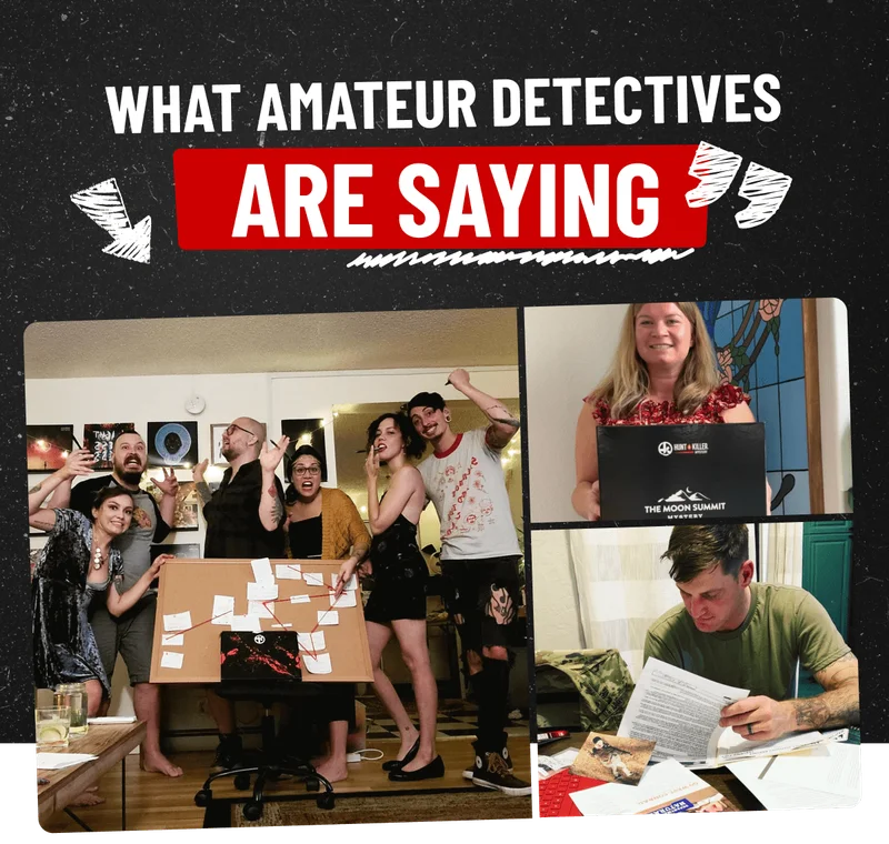 What Amateur Detectives Are Saying