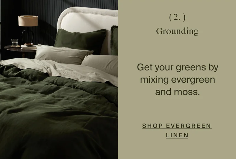 Shop Evergreen Linen