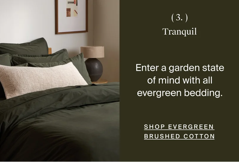 Shop Evergreen Brushed Cotton