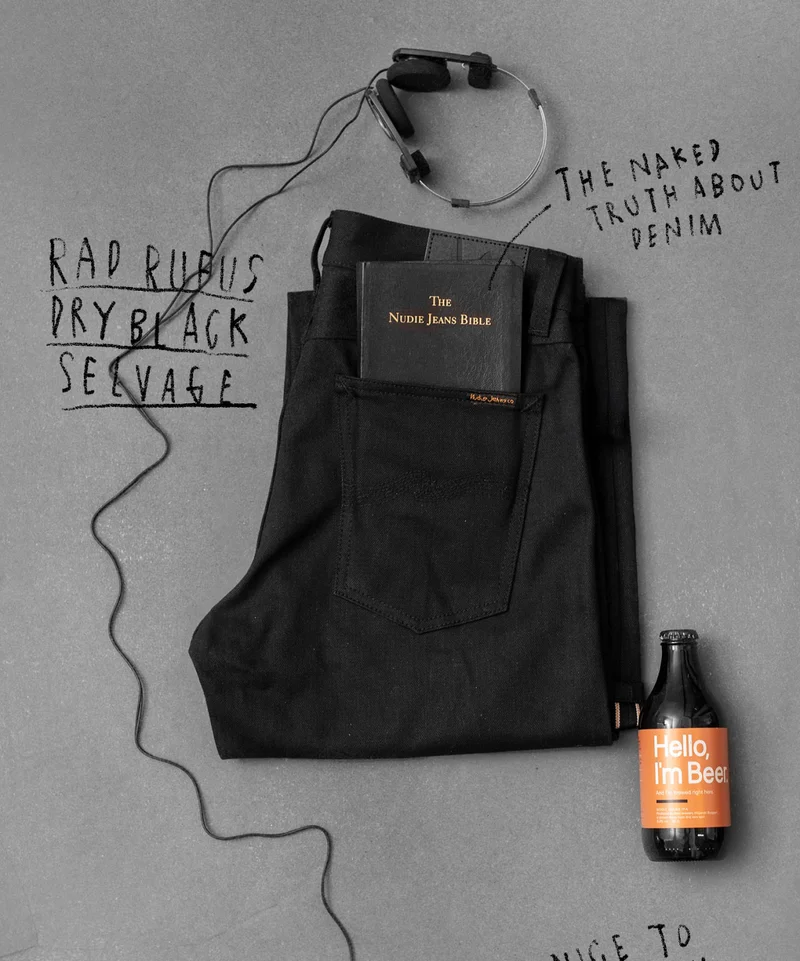 Rad Rufus Dry Black Selvage