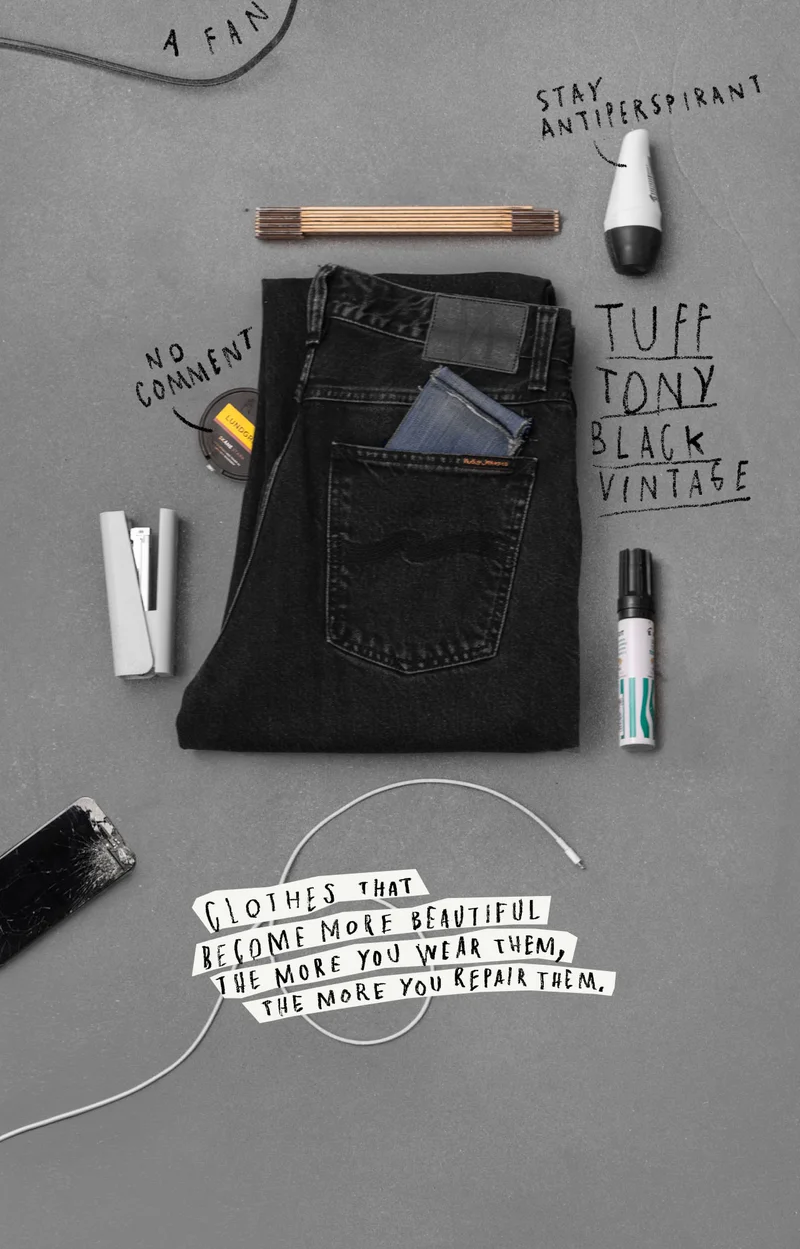 Tuff Tony Black Vintage