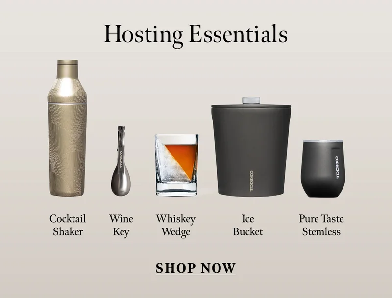 Shop these hosting essentials