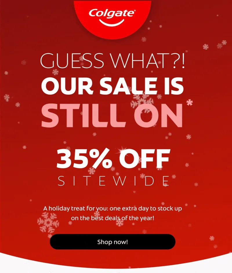 GUESS WHAT?! OUR SALE IS STILL ON*