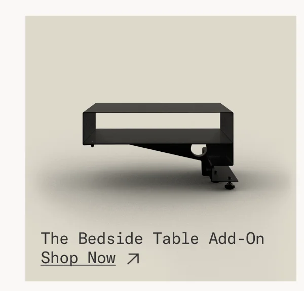 The Bedside Table Add-On: Shop Now