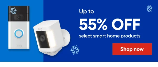 Up to 55% OFF select smart home products