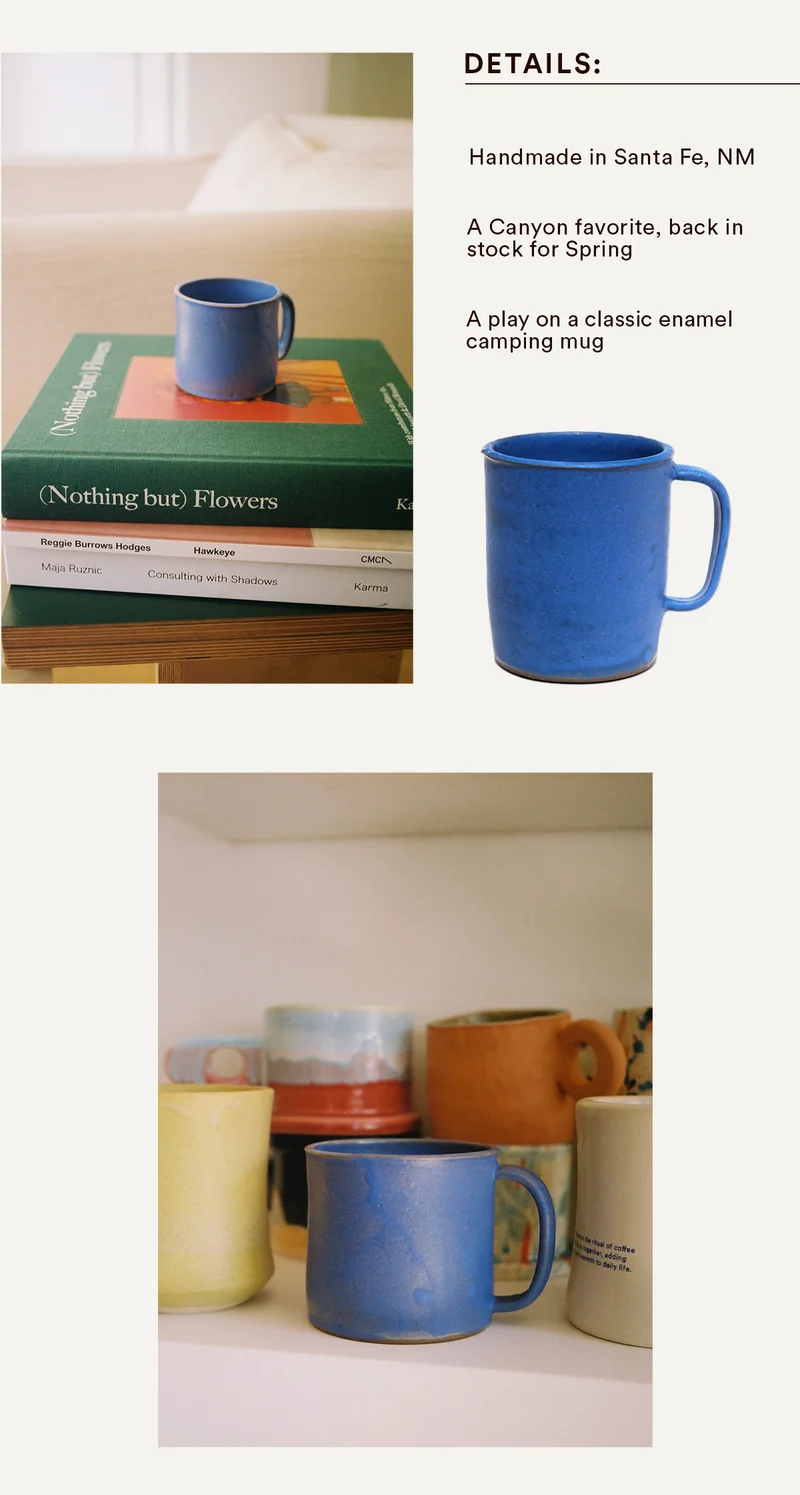 Zizi Mug in Blue
