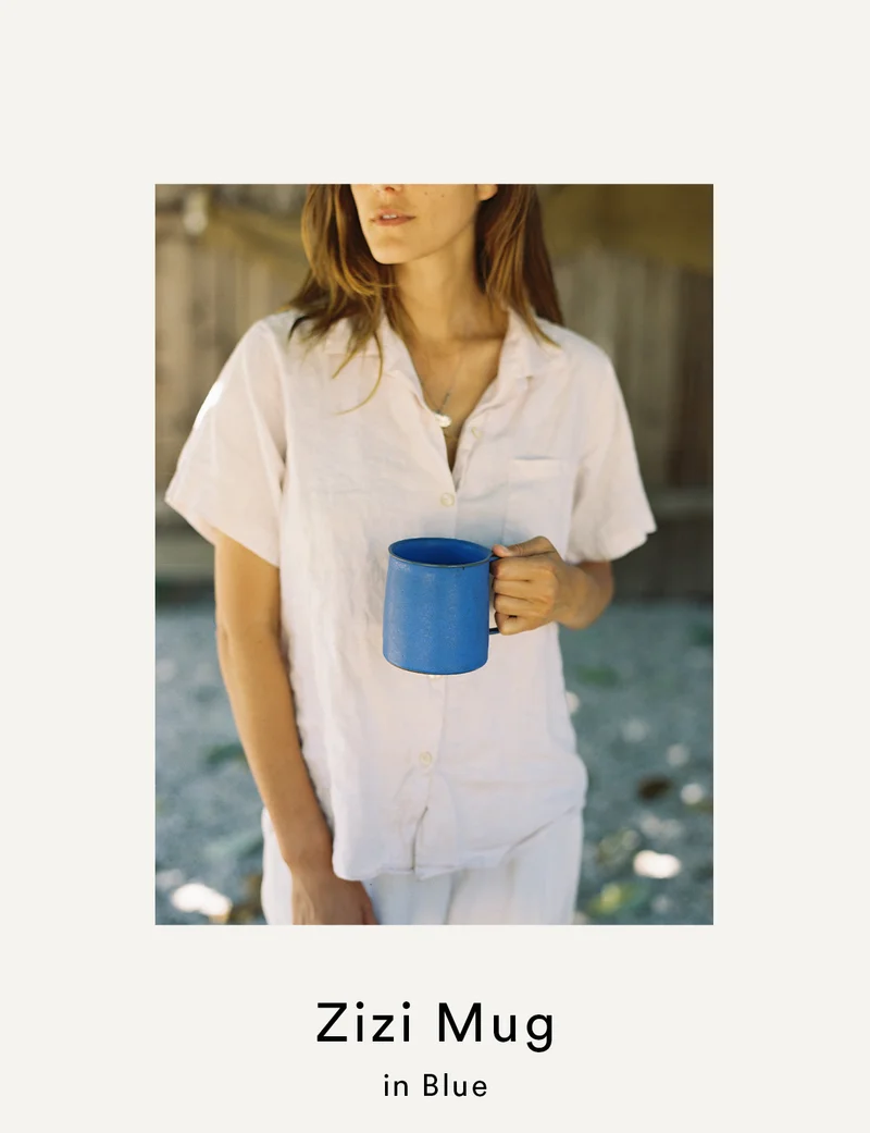 Zizi Mug in Blue