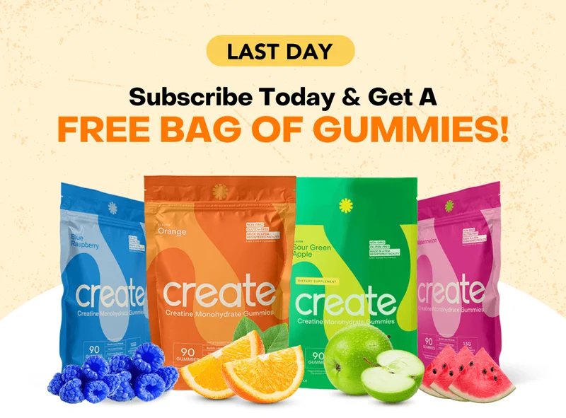 Our Father's Day Sale ends tomorrow – get a free bag of gummies when you start a new subscription!