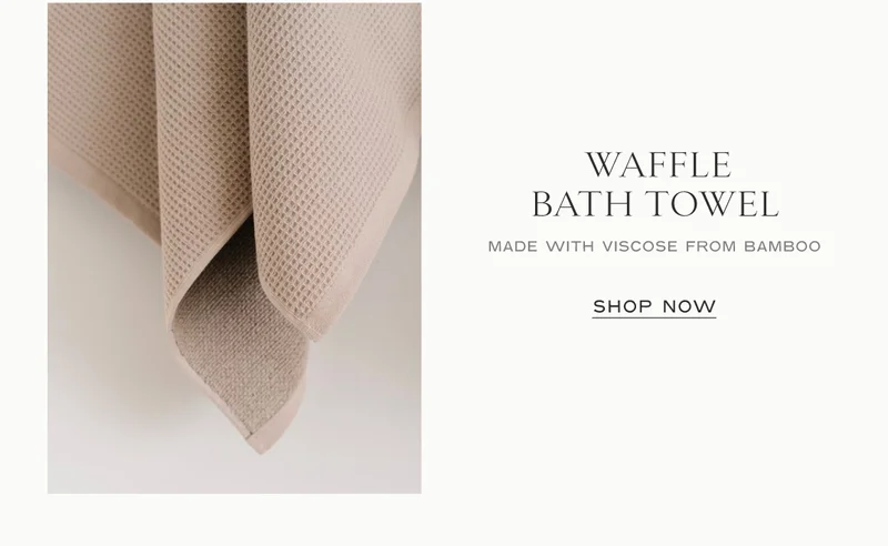 Shop The Waffle Bath Towel