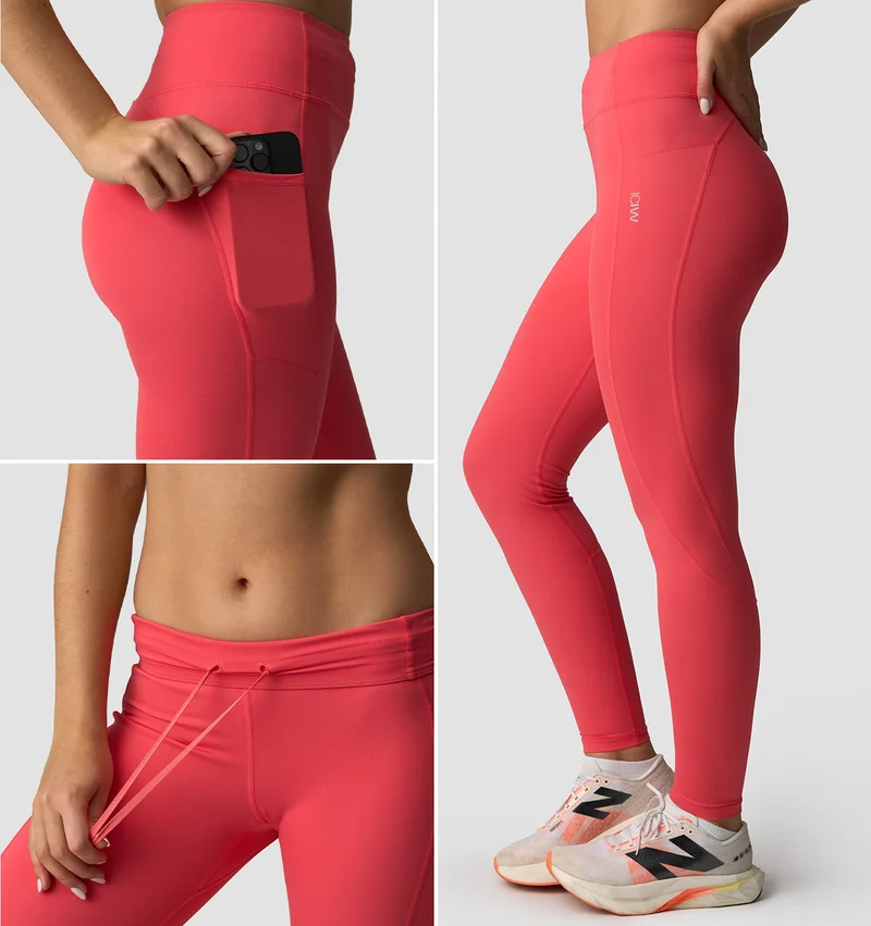 Essential Cardio Tights Dark Pink Peach