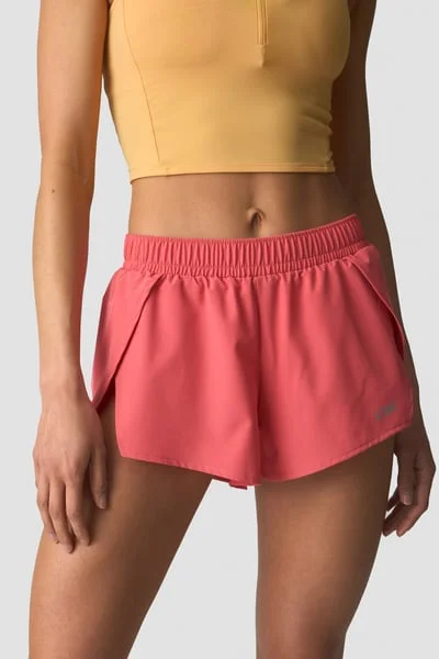Image of Mirage Running Shorts Dark Pink Peach