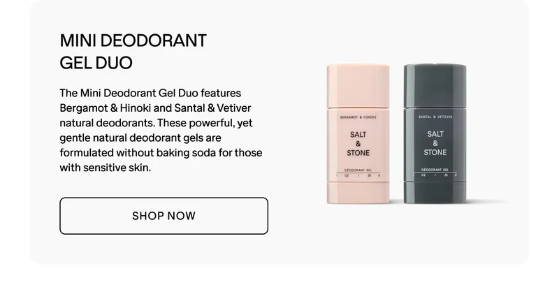 Mini Deodorant Gel Duo