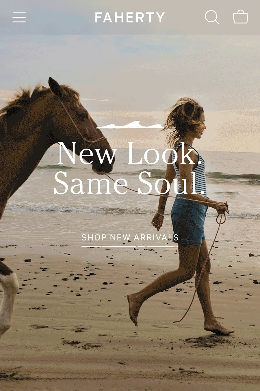 Faherty Brand New Site