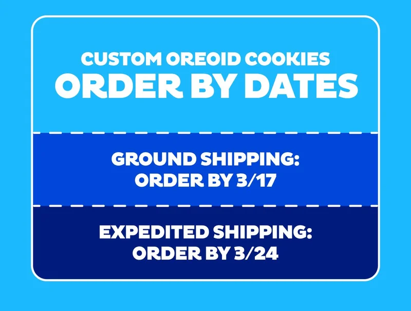 Custom OREOiD Cookies Order By Dates Custom OREOiD Cookies Order By Dates