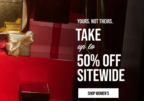 Up to 50% off Shop Women's