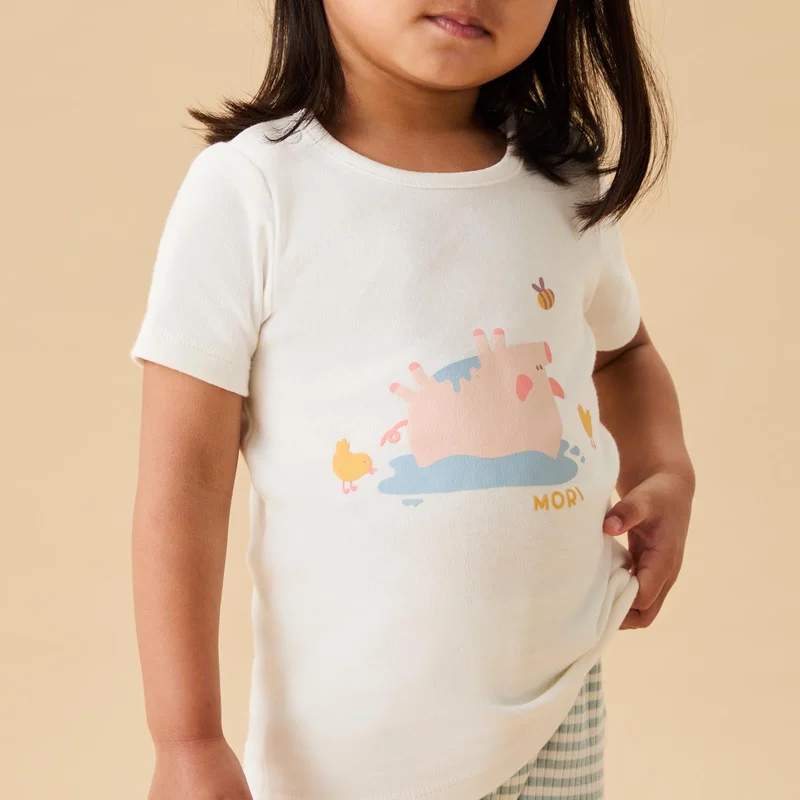 Image of Happy Pig Pajama Set