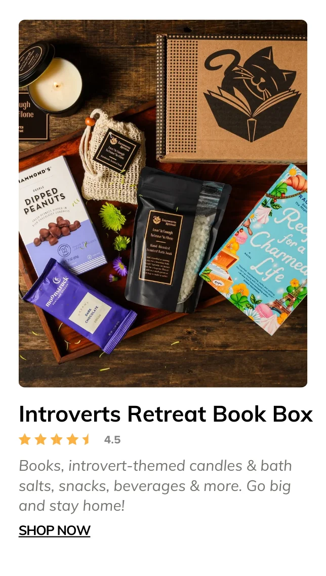 Introverts Retreat Monthly Book Box