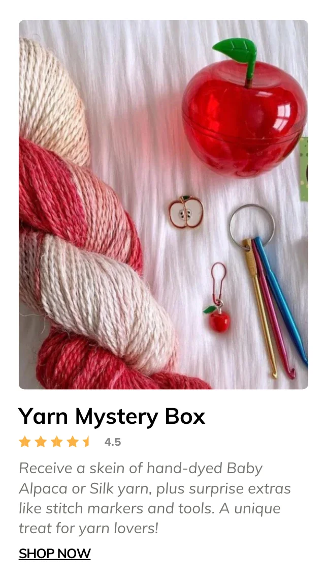 Zippy Zebra Yarn Mystery Box
