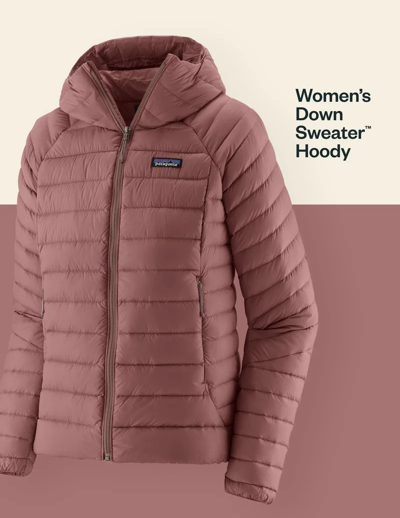 Women’s Down Sweater Hoody