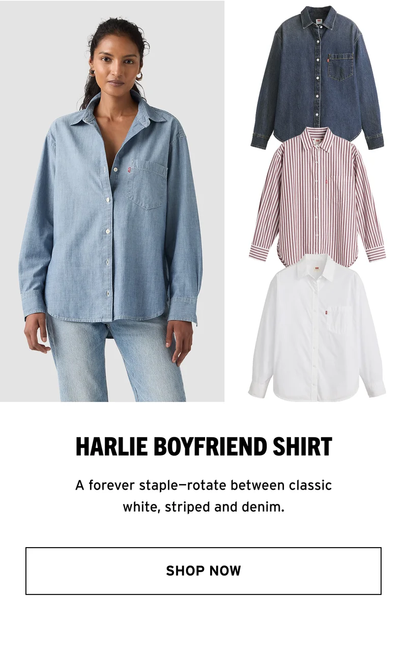 HARLIE BOYFRIEND SHIRT