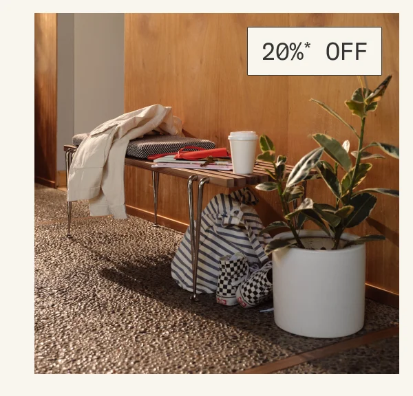 Save 20%* on The Acton Bench