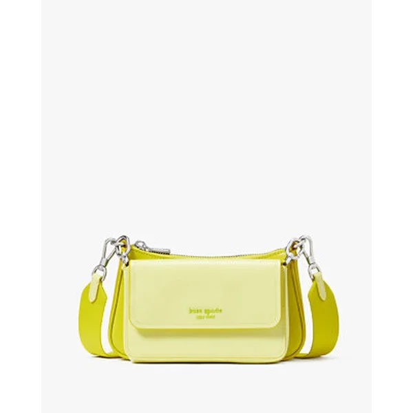 Double Up Patent Leather Crossbody