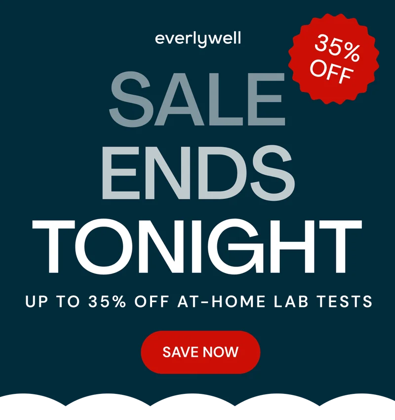 up to 35% OFF at-home lab tests