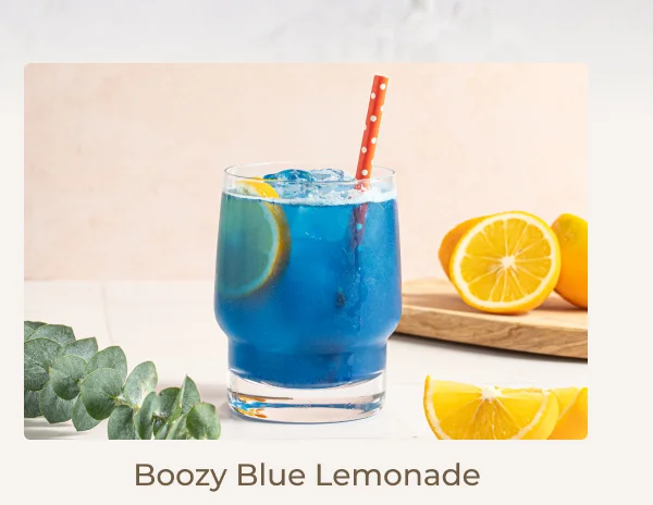 Almond Cow Boozy Blue Lemonade recipe