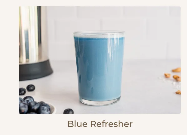 Almond Cow Blue Refresher recipe