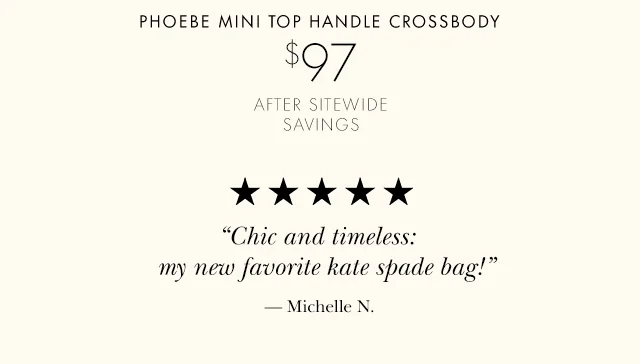 PHOEBE MINI TOP HANDLE CROSSBODY