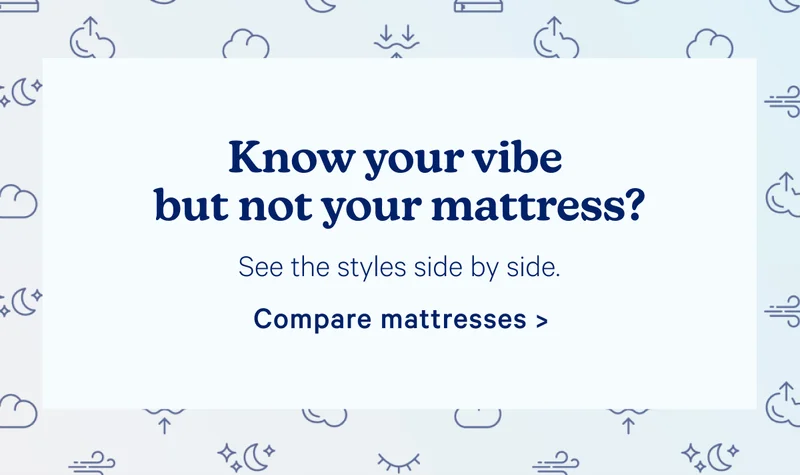 Know your vibe but not your mattress? See the styles side by side.