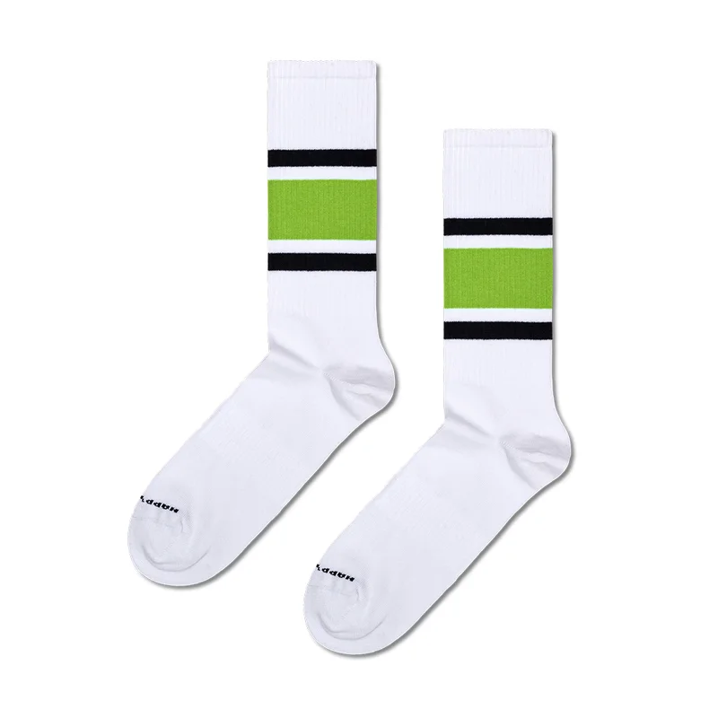 Simple Stripe Sneaker Sock
