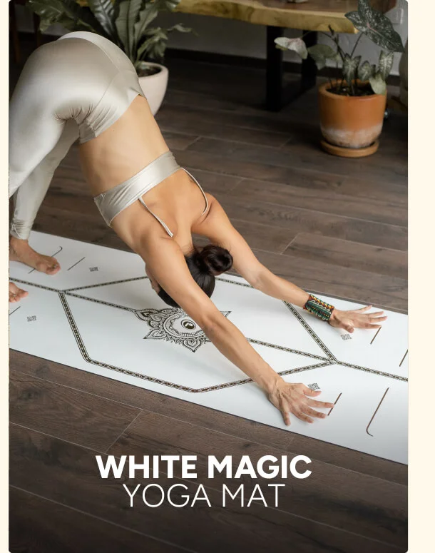 White Magic Yoga Mat