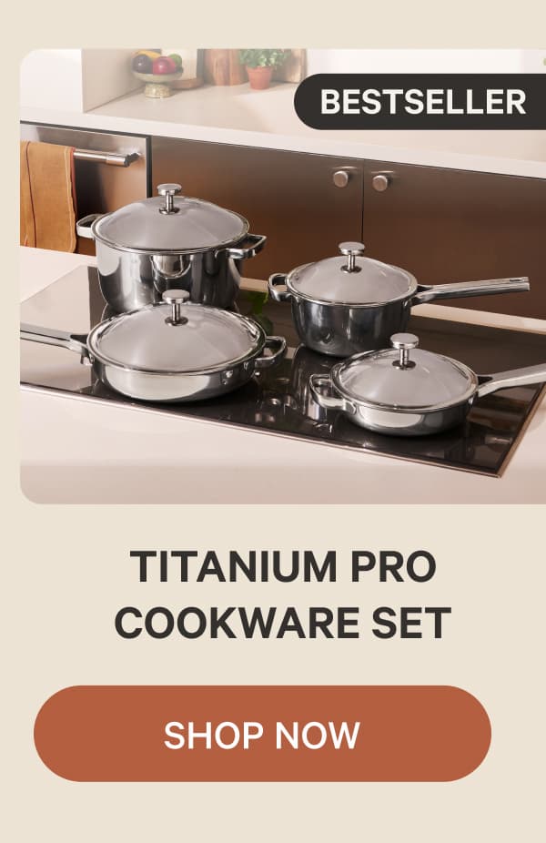 Titanium Pro Cookware Set