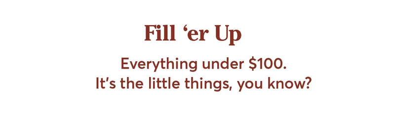 Fill 'Er Up