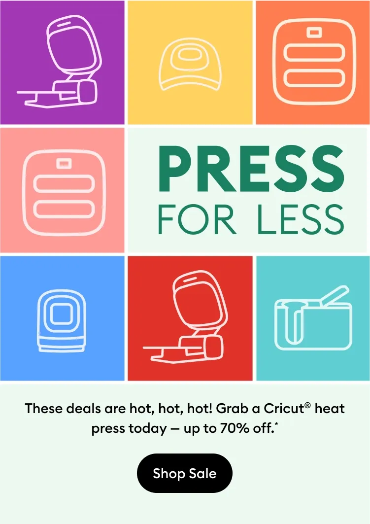 press for less.