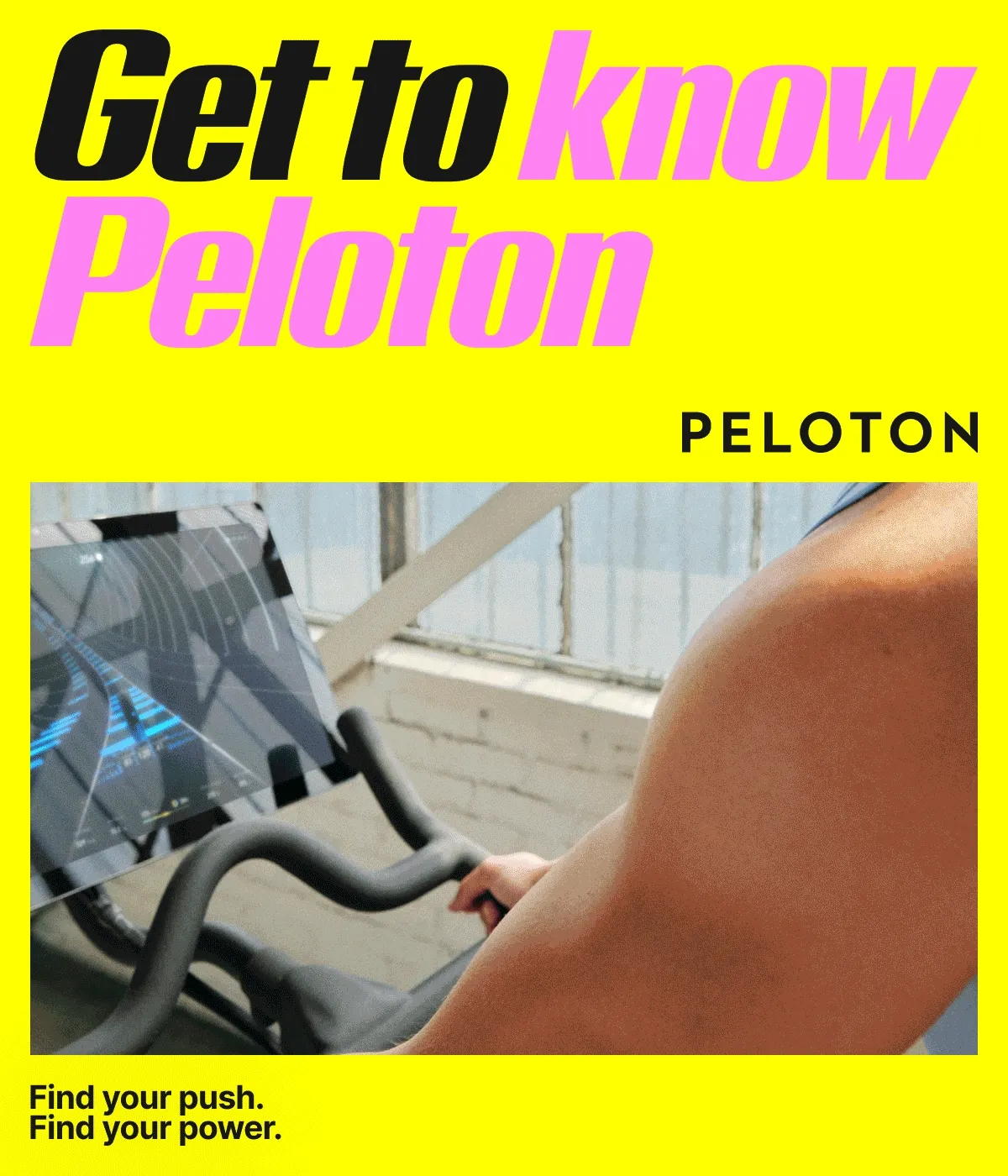 Get to know Peloton